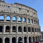 We visited the Colosseum on our Italian Vacation