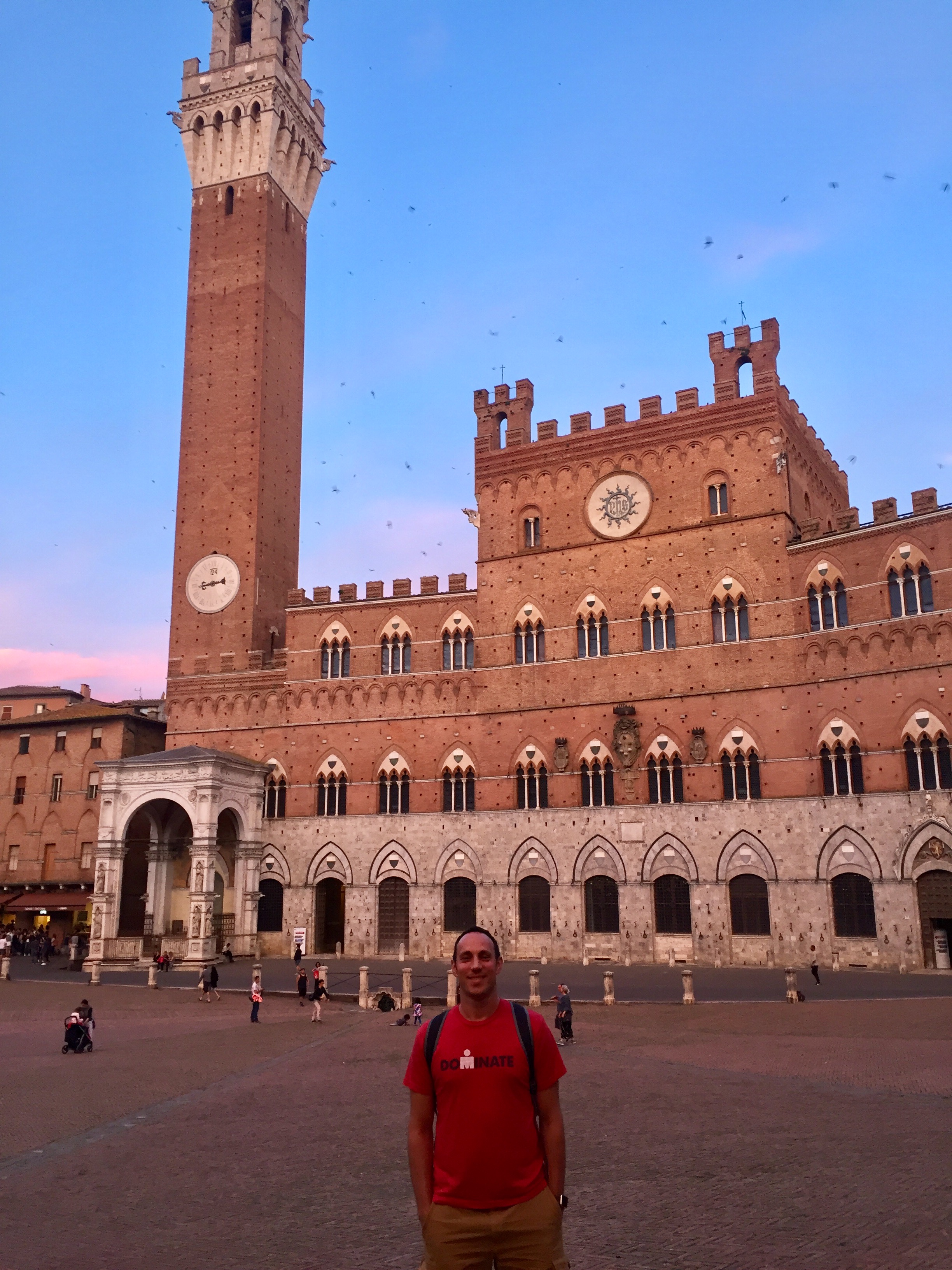 Justin in il Campo, Siena