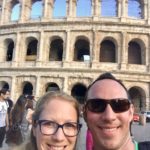 Heather and Justin at the Colosseum
